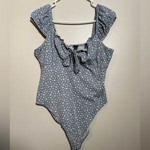 Flower print bodysuit!